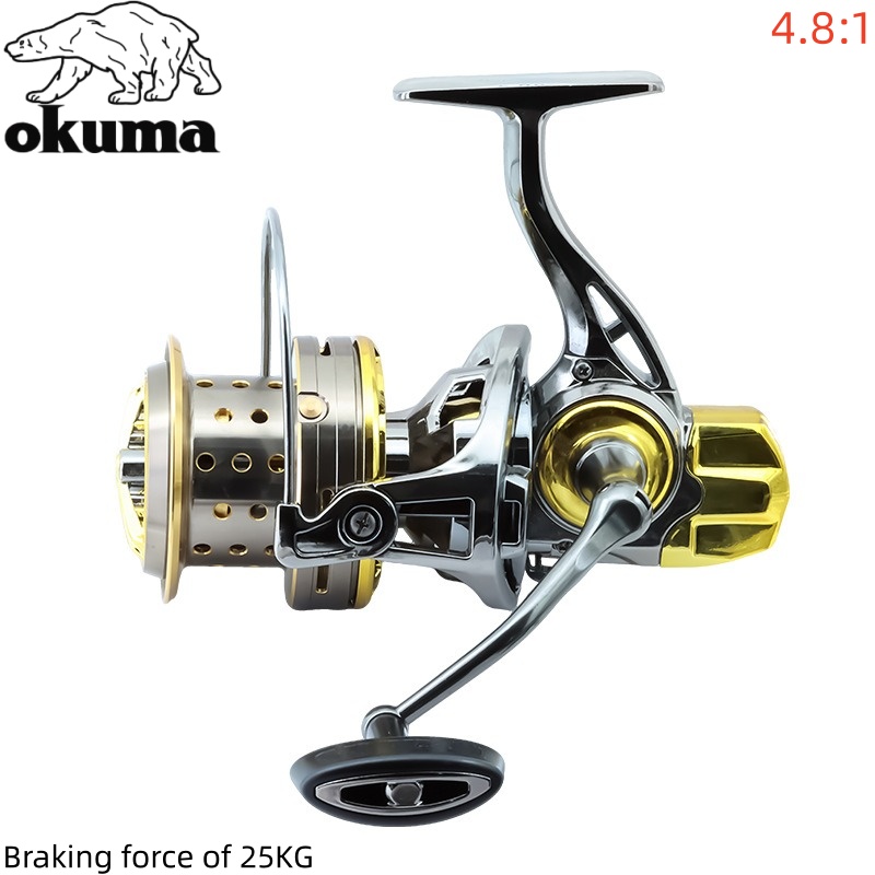 OKUMA Fishing Reel 8000-14000  - Daiwa Reel Bg recension och pris