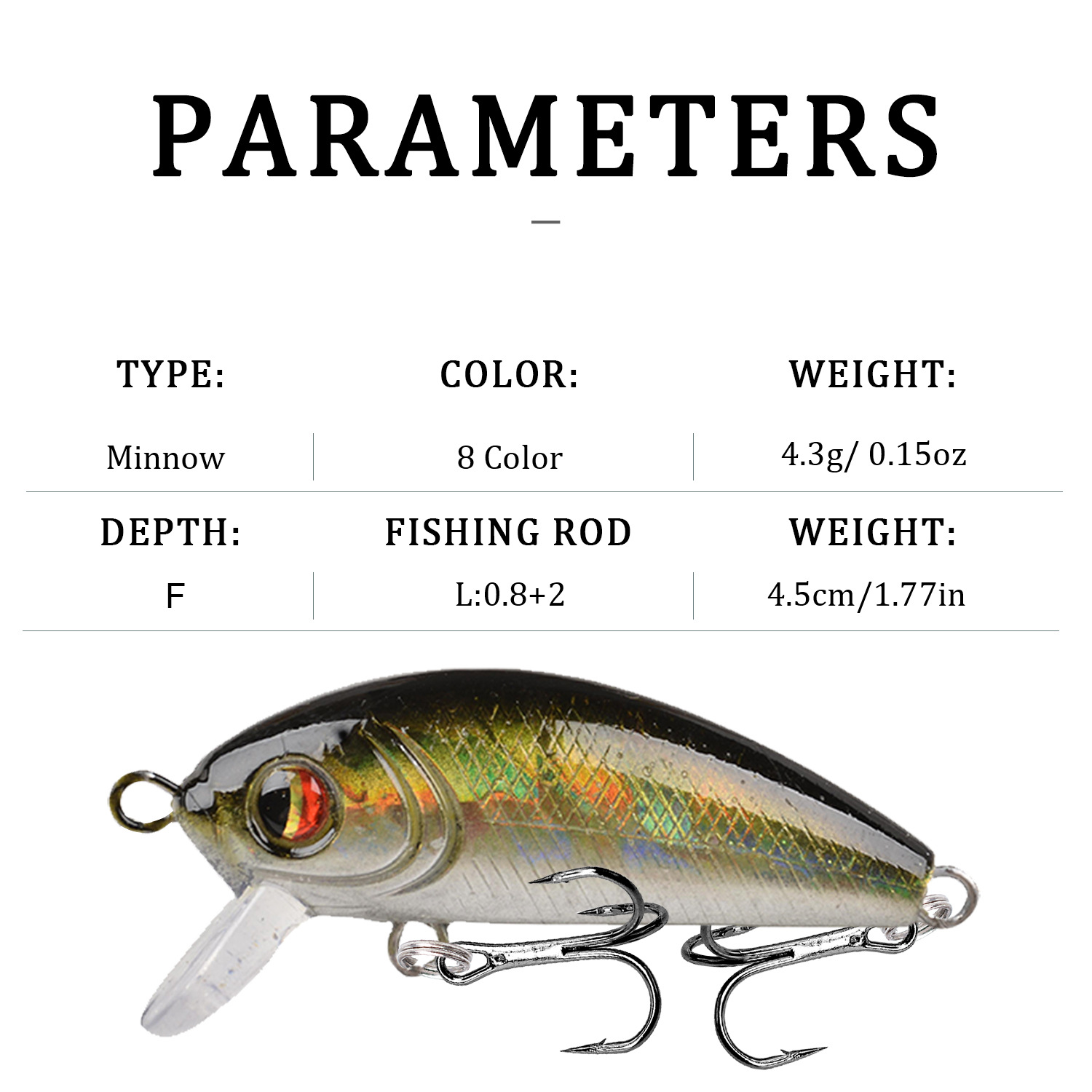 1pc Japan Hot Model Minnow Fis - Fishing Lure Jerkbait recension och pris