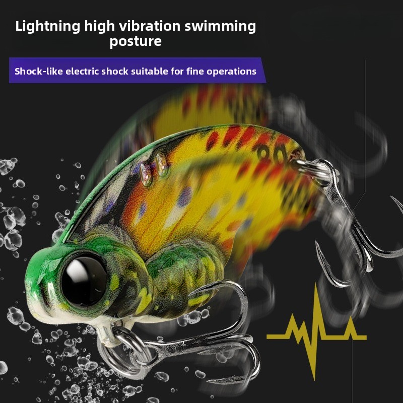VIB Vibration Spoon Bait Bass  - Fishing Lure Spoon recension och pris